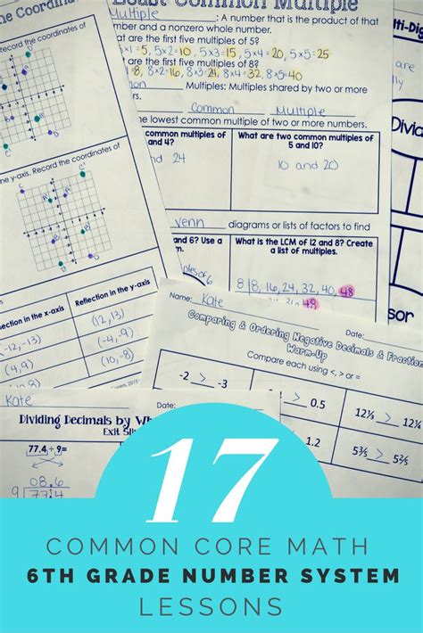 Number System 6th Grade Math Guided Notes Math Guided Notes Guided