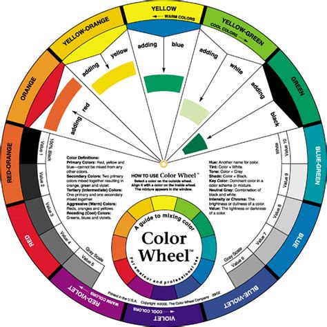 Color Wheel 9 14″ Diameter The Color Wheel Company