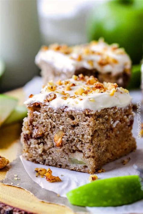 Apple Spice Cake With Spiced Cream Cheese Frosting Carlsbad Cravings