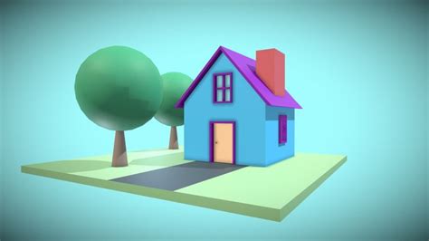 Low Poly House 3d Models Sketchfab
