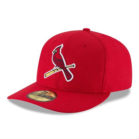 New Era St Louis Cardinals Red Diamond Era Low Profile 59fifty Fitted Hat