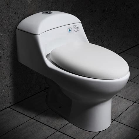 Luxury 1 Piece 0816 Gpf Dual Flush Compact Elongated Toilet With
