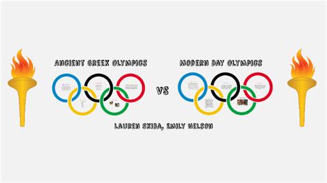 Modern Olympics Vs Ancient Olympics By Emma Vogel