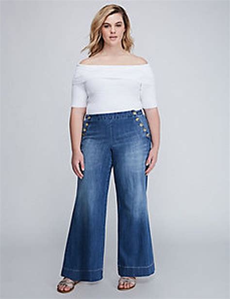 Awesome Inspirations Wide Leg Denim For Plus Size Wide Leg Denim Wide Leg Jeans Outfit Women