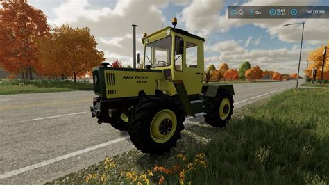 Mercedes Benz Trac 1000 1100 Tiuning V10 Fs22 Mod Farming Simulator