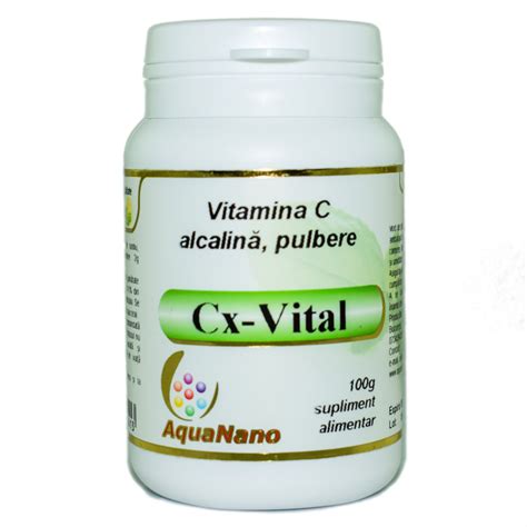 Vitamina C Alcalina Tamponata Pulbere Cx Vital G Aghoras Dr