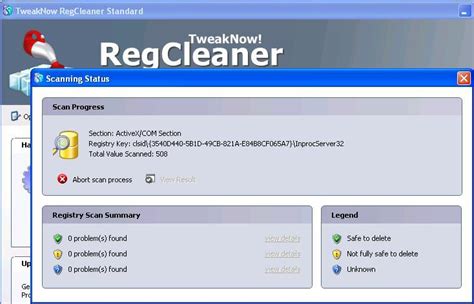 Tweaknow Regcleaner Standard Download For Free Softdeluxe