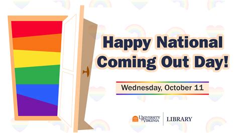 October 11 Is National Coming Out Day Uva Library