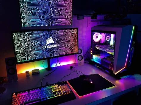 Console gamers typically spend money on specific whether you're new to pc gaming or looking to level up your battle station, you should check out if you already have a decent set of headphones, you could opt for a standalone usb microphone. 21 Hot Gaming PC Mods Hardware | Gaming room setup, Best ...