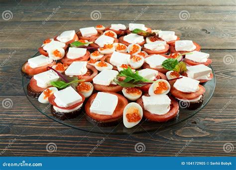 Delicious Food On The Wooden Table Stock Image Image Of Culture