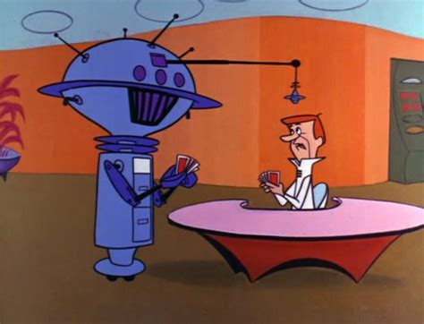 The Episode Where George Jetson Rages Against The Machine The Jetsons Time Cartoon Cartoon