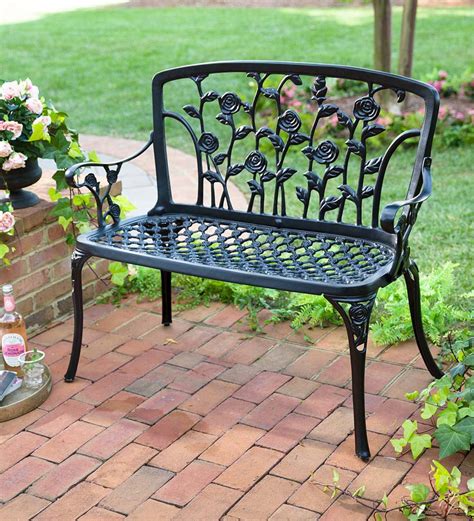 Metal Garden Benches For Sale Innova Lutyens 5 Ft Aluminum Park