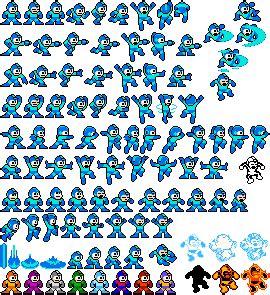 Compiled Mega Man Sprite Sheet By MetroidPeter On DeviantArt Animation