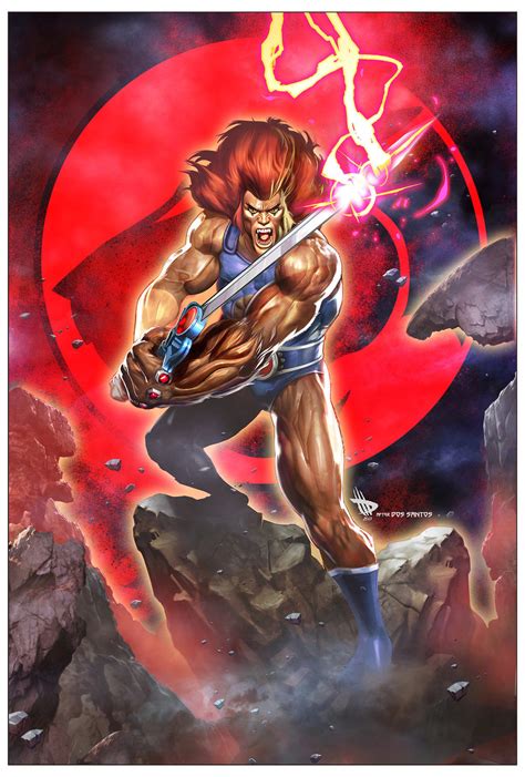 Lion O Roars In Thundercats Art By Dave Wilkins — Geektyrant
