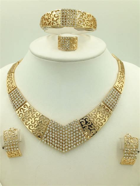 Gold Plated Bridal Jewellery Set