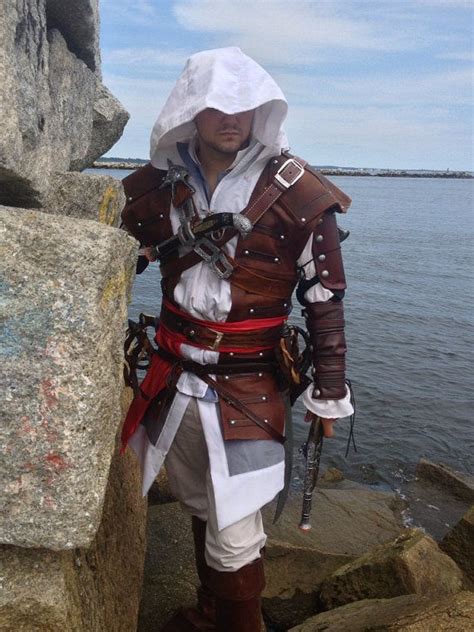 New Assassins Creed Black Flag Edward Kenway Cosplay Costume On Etsy