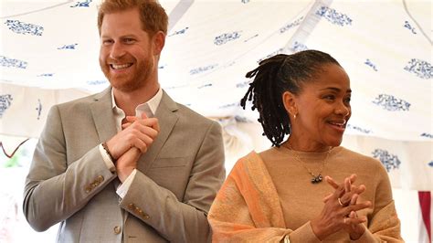 prince harry s special relationship with mother in law doria ragland away from cameras hello