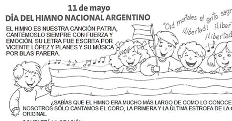 1° A B Y C 11 De Mayo DÍa Del Himno Nacional Argentino