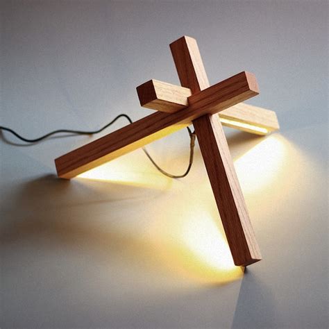 Items Similar To Led Wood Desk Lamp Led Lighting Wood Lamp Modern