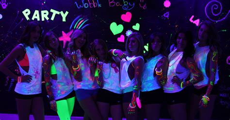 Black Light Sweet 16 Party Freshers Party Neon Party Birthday