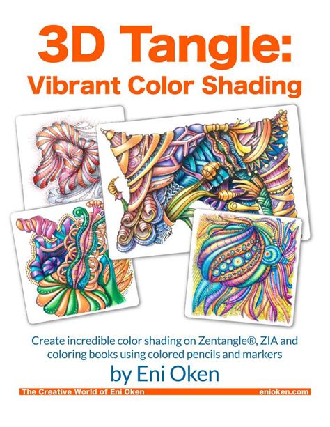• zentangle is a method of drawing developed by a married couple, maria thomas there are literally hundreds of them, in books and online. 3D Tangle Vibrant Color Shading Download PDF Tutorial Ebook | Etsy | Zentangle, Colored pencils ...