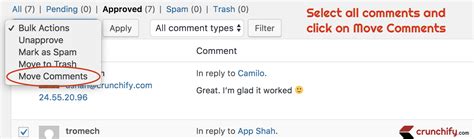 How To Move Comments From One Blog Post To Another Blog