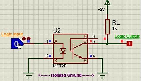 mct2e circuit diagram