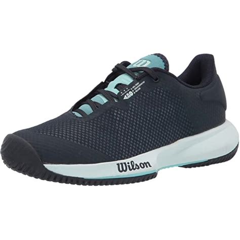Wilson Womens Kaos Swift Tennis Shoes Outerspacearuba Bluesoothing Sea