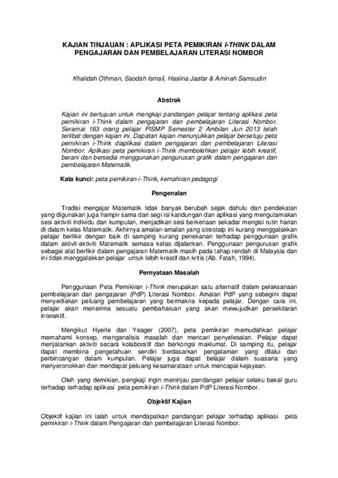 Peta pemikiran untuk topik internet teknologi yang merangkumi tajuk network dan internet. (PDF) KAJIAN TINJAUAN : APLIKASI PETA PEMIKIRAN I-THINK ...