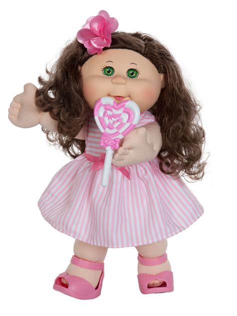 Cabbage Patch Kids 35th Anniversary 14 Kids Doll Brunettegreen Eye
