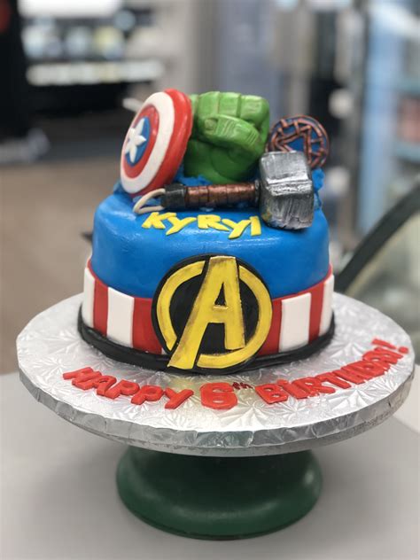Avengers cake in time for civil war. Avengers Super Hero Cake Handmade by Goodies Bakeshop