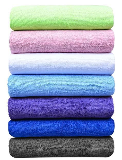These nice towels are not like the department store brands that say microfiber. Sunland 61cmx122cm Microfiber Bath Towel/with Bag Travel ...