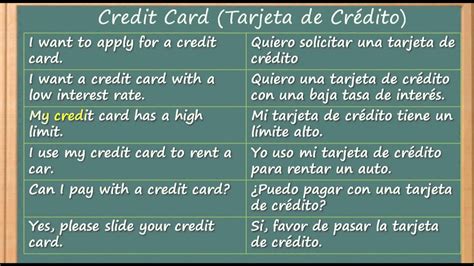 Cómo Aprender Inglés Rápido Y Fácil Tarjeta De Crédito Credit