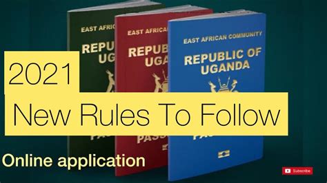 How To Get New Uganda Passport In 10 Minutes Online Application Youtube