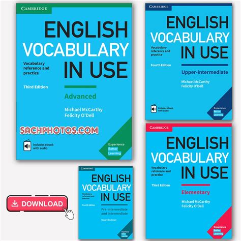 English Vocabulary In Use Trọn Bộ Từ Elementary đến Advanced