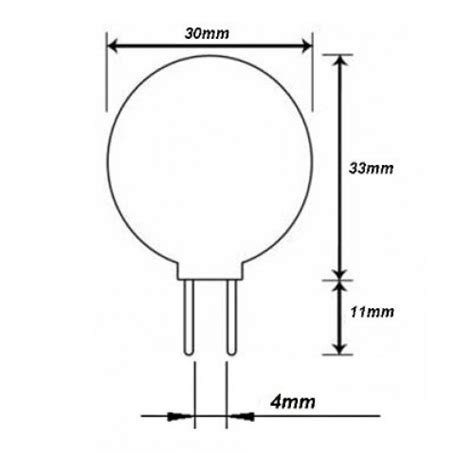 G4 12v 12 Led Circular Disc Shape Light Bulb In Daylight White