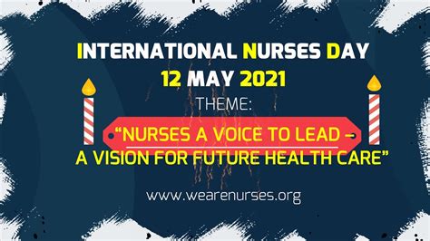 International Nurses Day 12 May 2021theme Nurses A Voice To Lead A