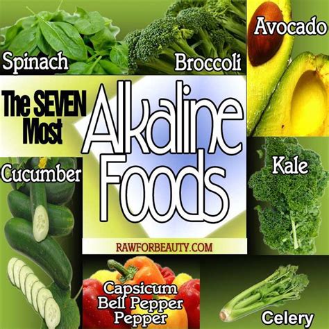 The Seven Most Alkaline Foods Alkaline Foods Health And Nutrition Acidic Diet
