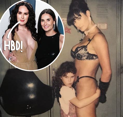 Rumer Willis Celebrates Mom Demi Moore S Birthday With Cute Striptease