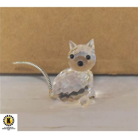 Swarovski Crystal Cat Kitten Figurine