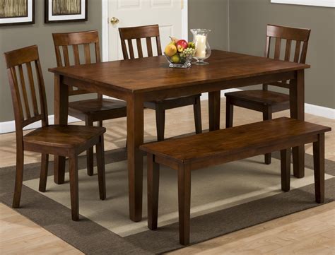 Simplicity Rectangle Dining Table And X Back Chair Set With Bench 452