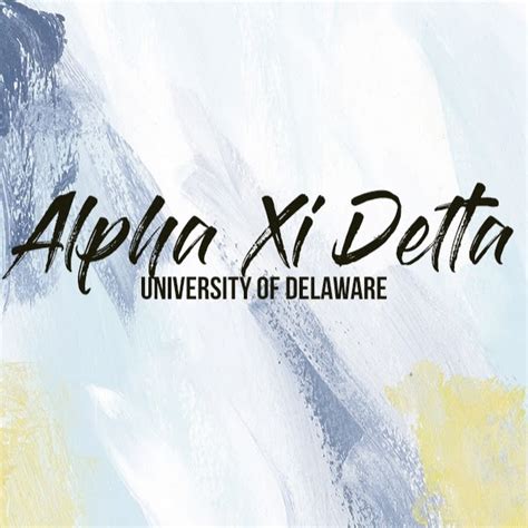 Alpha Xi Delta University Of Delaware Youtube