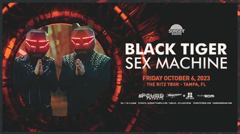 Black Tiger Sex Machine Tickets At The Ritz Ybor In Tampa By Sunset Events Tixr