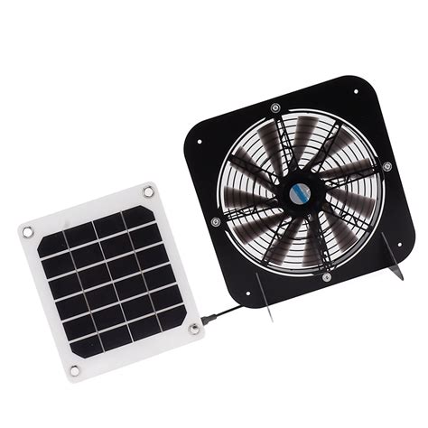 Solar Ventilation Fan Efficient Waterproof Solar Powered Exhaust Fan