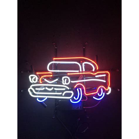 Classic Chevy Hot Rod Neon Sign Light Fire House Neon Signs