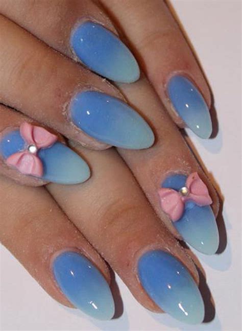 Such designs are in fashion now, and they look fantastic! 15 Ombre Nail Designs for the Week - Pretty Designs