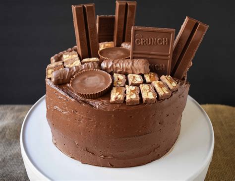 Find the perfect chocolate stock photos and editorial news pictures from getty images. Candy Bar Stash Chocolate Cake - Modern Honey