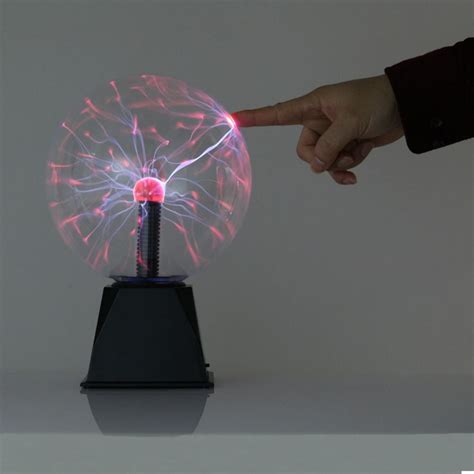 Plasma Ball Touch And Sound Sensitive Plasma Globe Nebula Thunder
