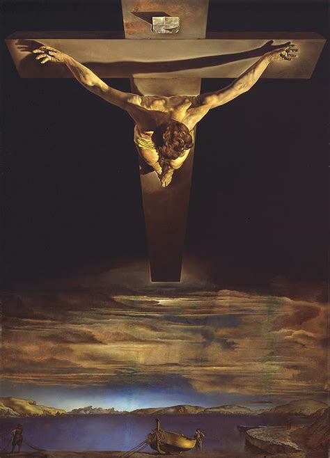 The Christ 1951 Painting By Salvador Dali