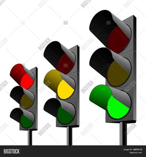 Vector Traffic Lights Vector And Photo Free Trial Bigstock